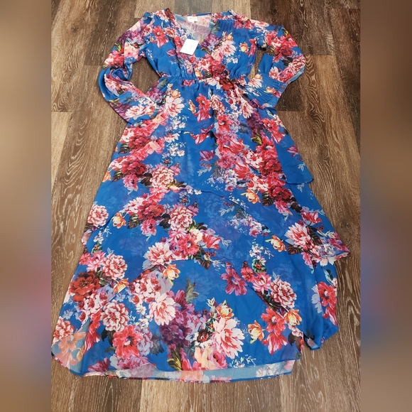 MISA LOS ANGELES Ariana Dress ue Floral Size XS - Picture 3 of 11